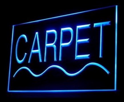 Carpet Pattern Woven Texture LED Neon Sign